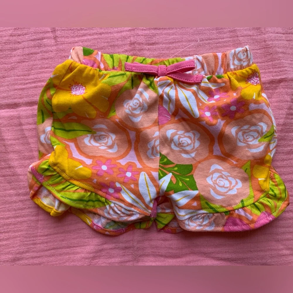 Pack of 3 Baby Shorts - The Children's Place size 0-3 months girls NWT